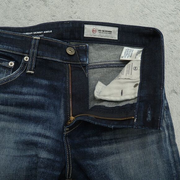 Adriano Goldschmied AG Women's Size 26R High-Rise Farrah Skinny Ankle 29" Inseam - Picture 2 of 16